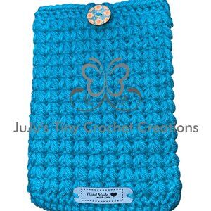 Handmade Crocheted Cover for Kindle Paperwhite E-Reader - Gift for Book Lovers